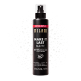 Milani Make it Last Matte - Spray fijador de carbón con acabado mate