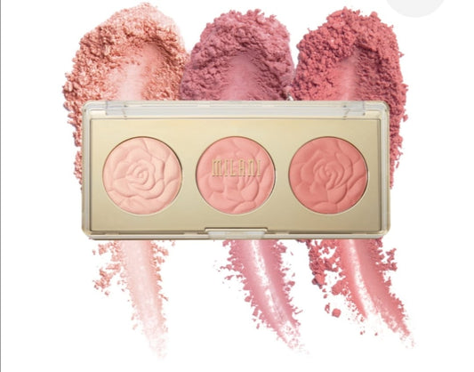 PALETA RUBORES ROSE TRIO MILANI