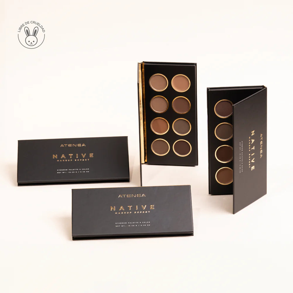 Paleta de Cejas Native Makeup Expert Atenea