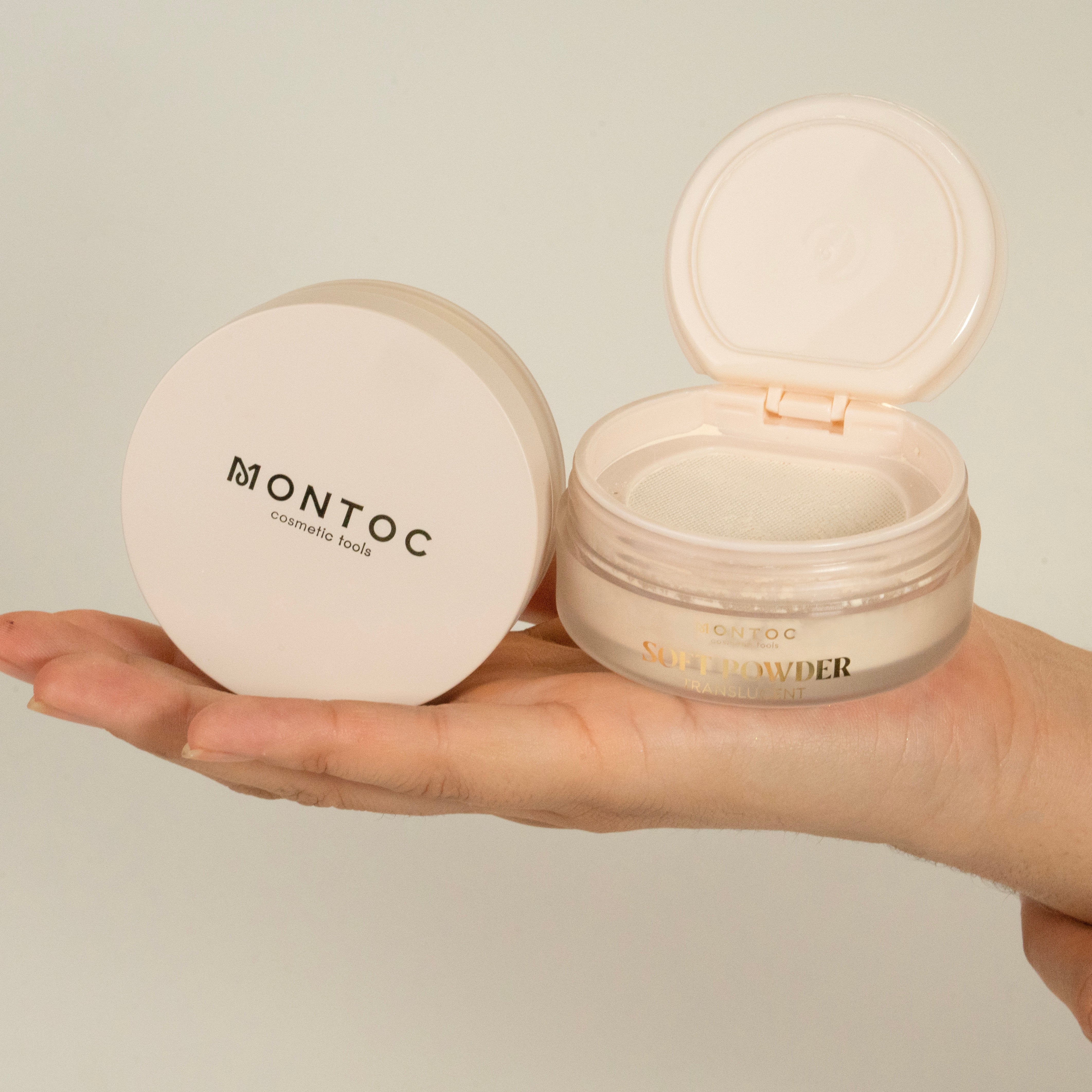 Polvo suelto traslúcido soft-powder Montoc 10g
