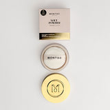 Polvo suelto translucido soft-powder Montoc con borla 30g Nueva Presentacion