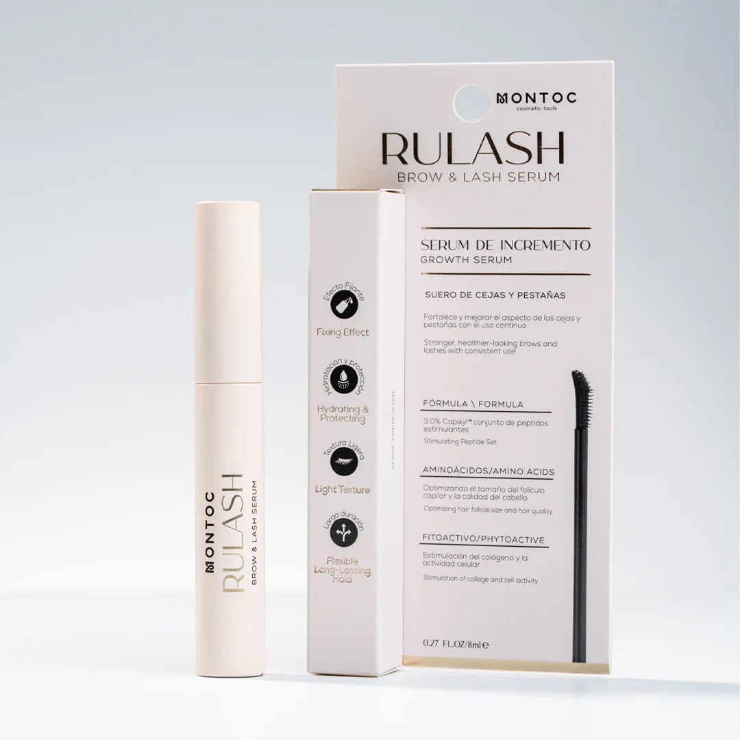 TRATAMIENTO PARA CEJAS Y PESTAÑAS RULASH BROW & LASH SERUM 8ML MONTOC