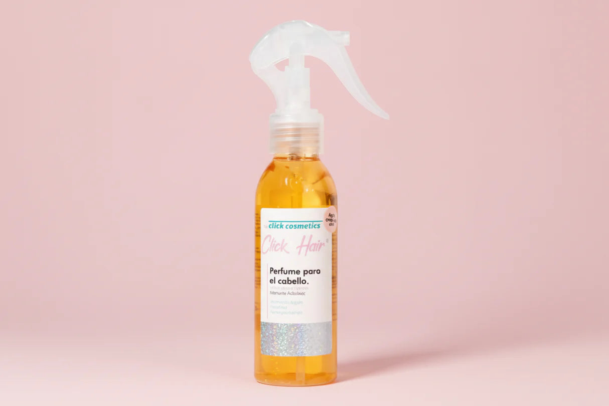 Perfume y protector para el cabello en splash Click Hair
