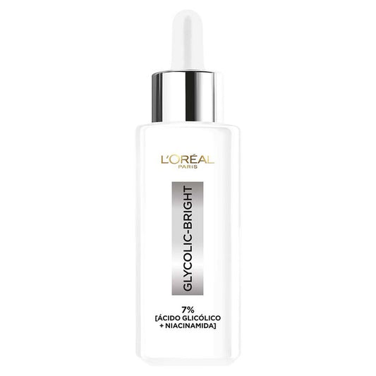 Glycolic Bright Serum Rostro Anti-Manchas L´oreal Paris Tuwa 30 ml