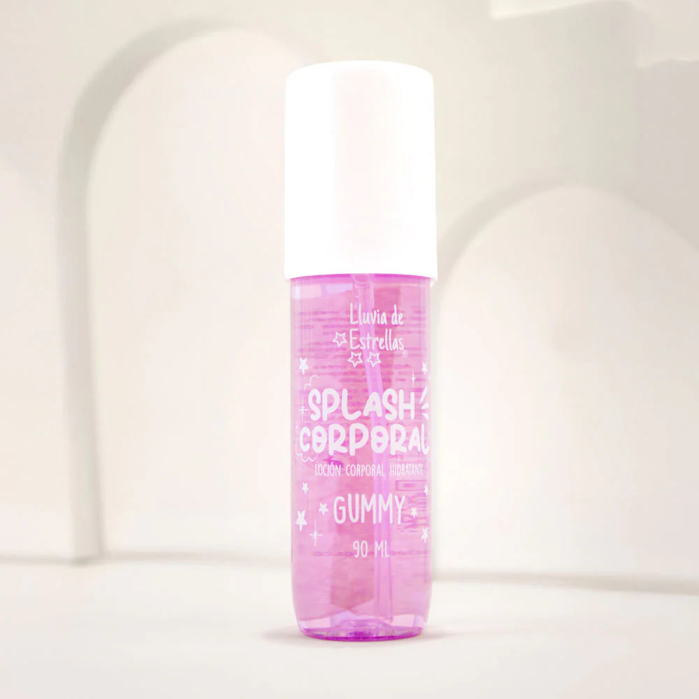Splash Corporal Gummy Lluvia de Estrellas | Hidratación Divertida con Aroma a Caramelo Estelar