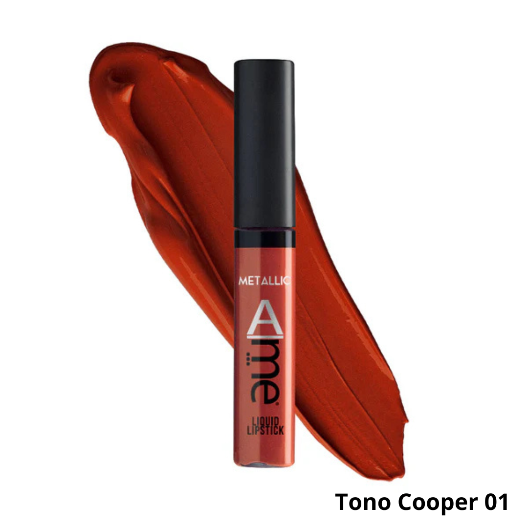 Labial Líquido Metalizado Ame