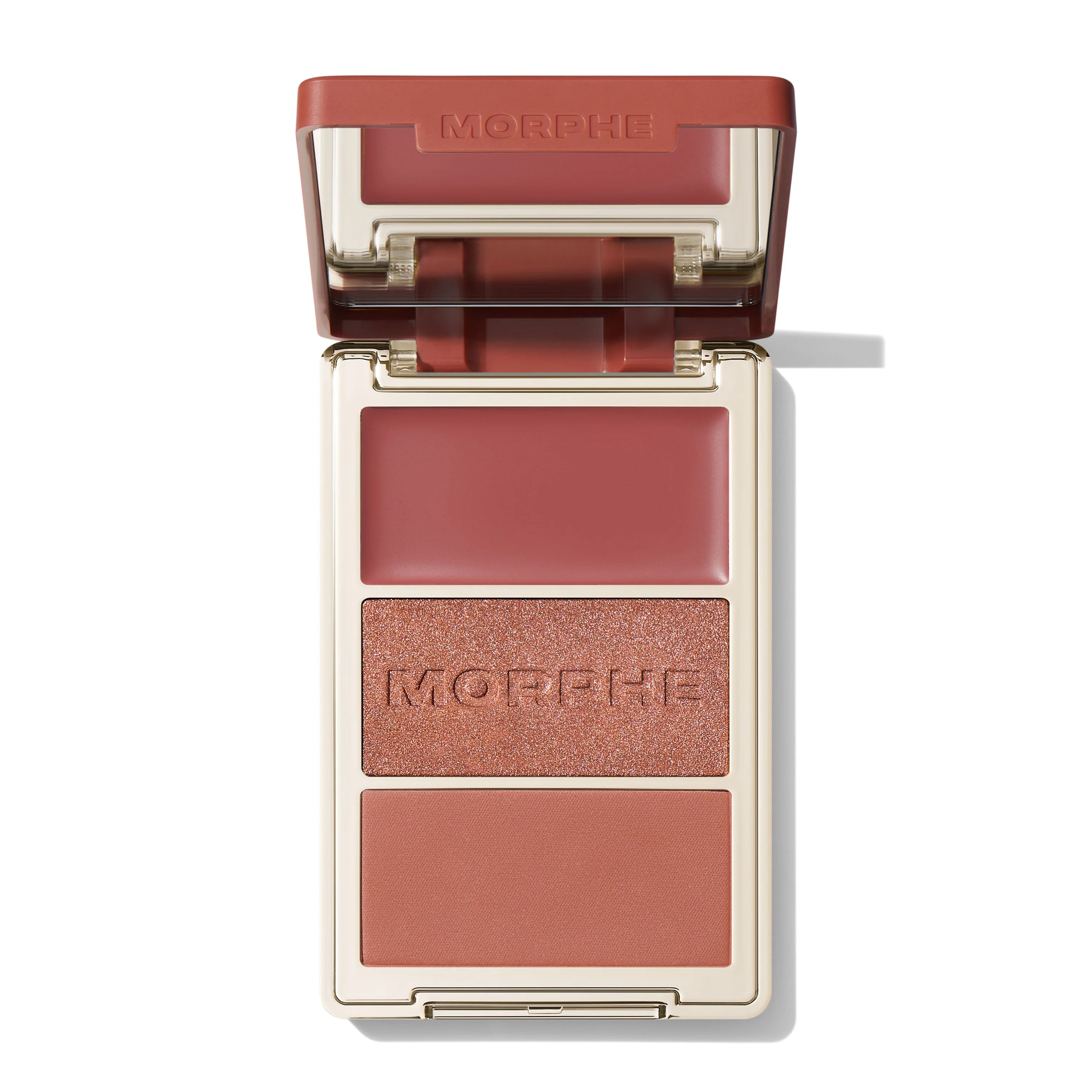 Trío facial de acabado múltiple Cheek Thrills Morphe