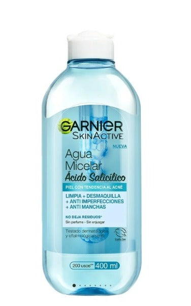 AGUA MICELAR ANTI-IMPERFECCIONES CON ÁCIDO SALICÍLICO