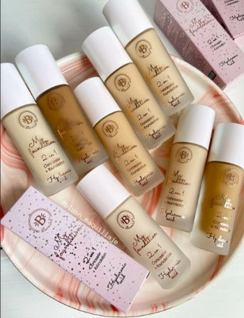 Base 2 en 1 Bloomshell Acid Hyaluronic oil free