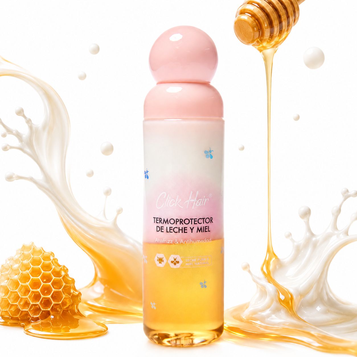 TERMOPROTECTOR DE LECHE Y MIEL CLICK HAIR 150ML