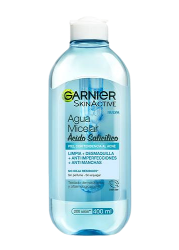 Agua Micelar Anti-Imperfecciones Con Ácido Salicílico 400 ML