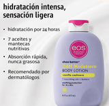 Loción humectante para el cuerpo 24 horas Eos Shea better 473ml