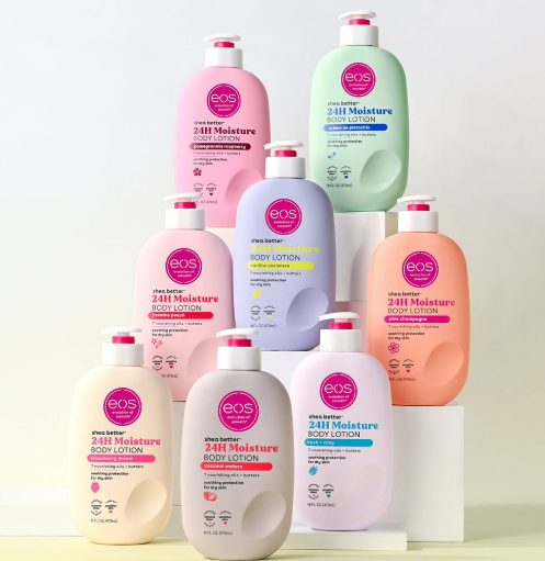 Loción humectante para el cuerpo 24 horas Eos Shea better 473ml