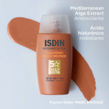 Protector Solar Oil Control Isdin Fusion Water Color 50ml