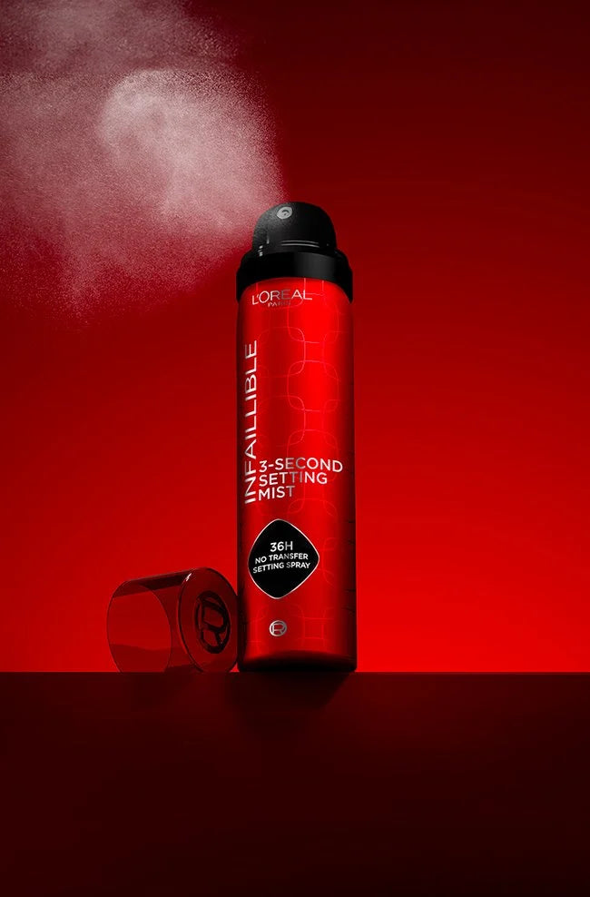 Loreal Paris Infallible Spray Fijador de 3 Segundos 110 ml