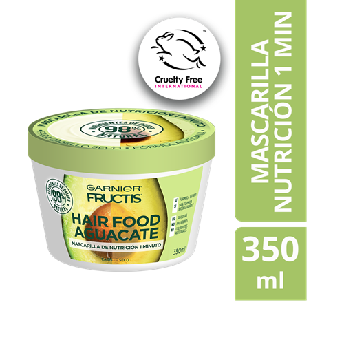 Tratamiento/Mascarilla Capilar Garnier Hair Food Aguacate Nuticion 350 ML