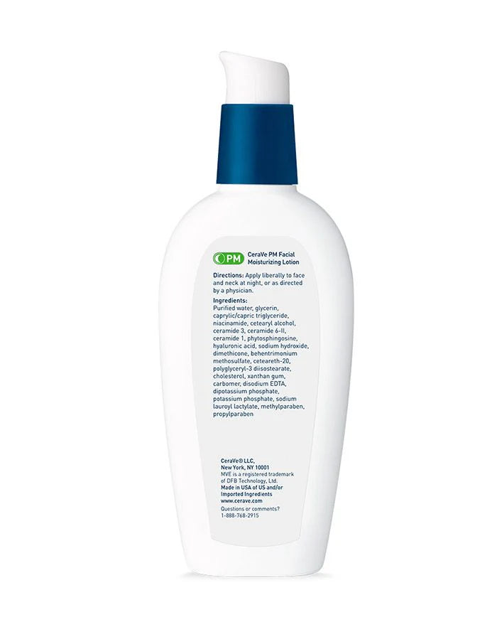 Facial Moisturizing Lotion PM CeraVe 89ml