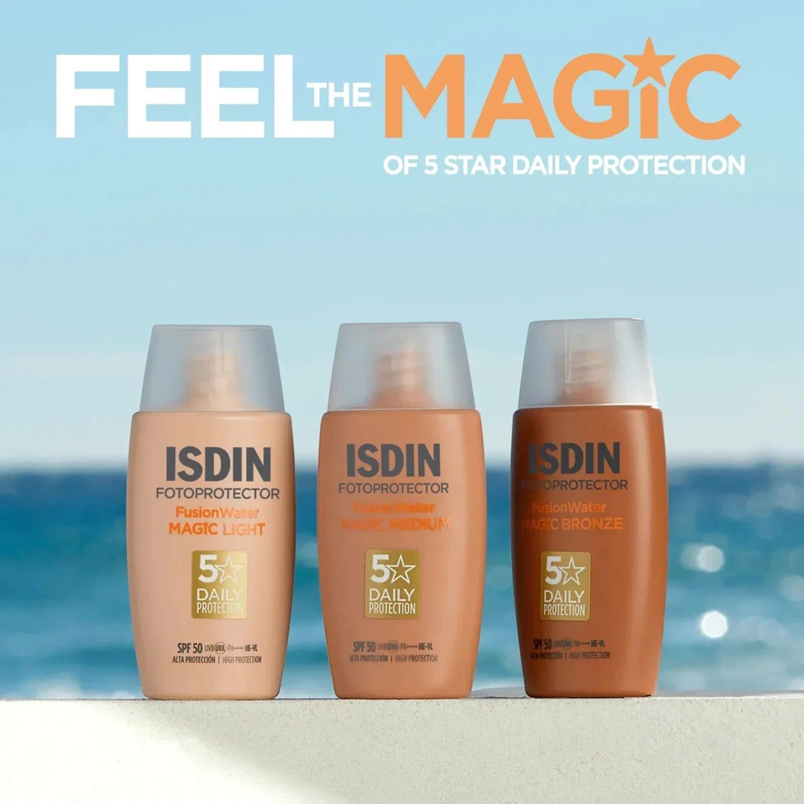 Protector Solar Oil Control Isdin Fusion Water Color 50ml