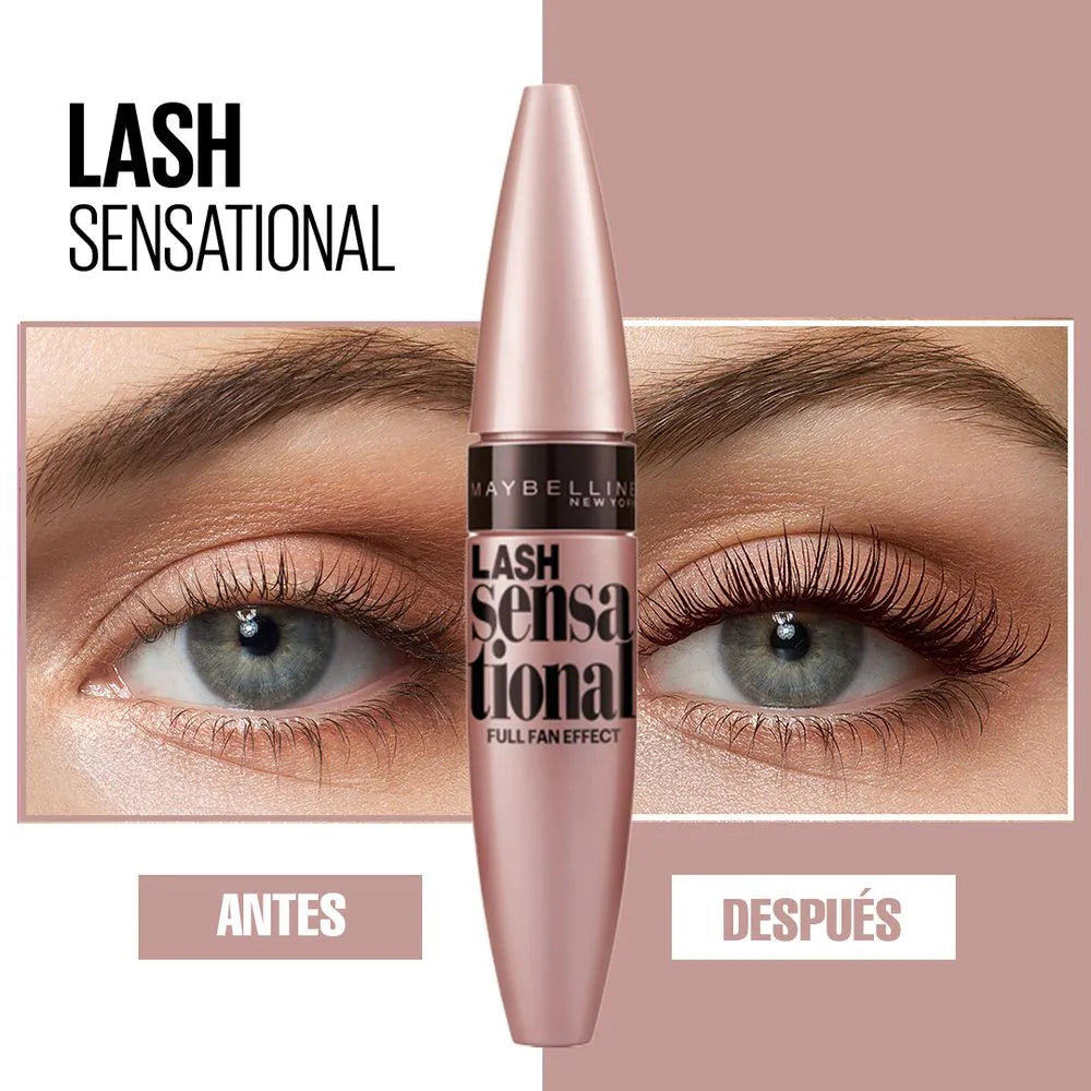 MAYBELLINE PESTAÑINA LASH SENSATIONAL VERY BLACK LAVABLE 257