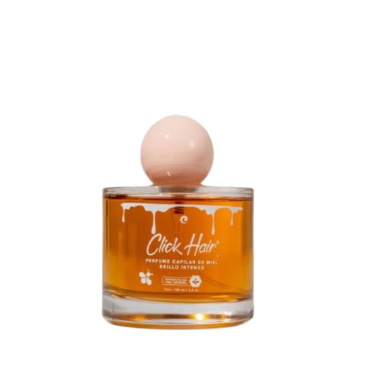 Perfume Capilar de Miel Brillo Intenso Click Hair Fragancia Dorada con Poder Nutritivo