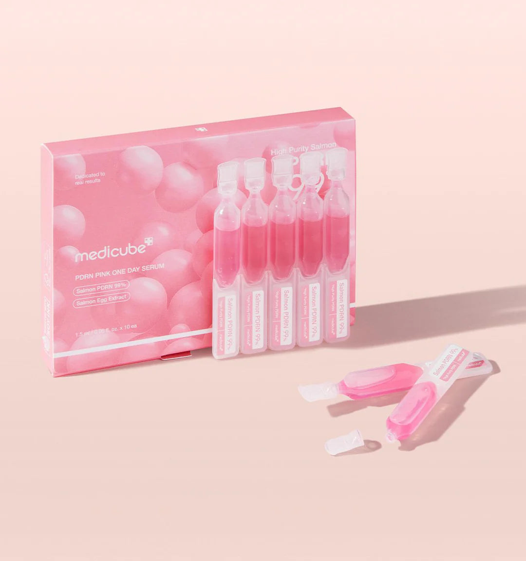 PDRN Pink One Day Serum de 99% PDRN de Salmón Medicube