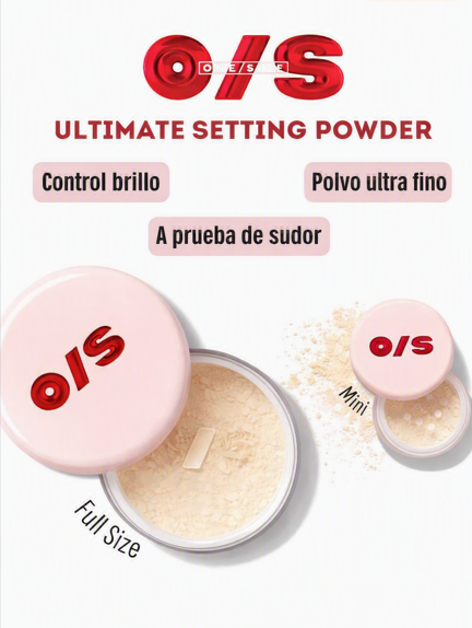 One Size Ultimate Setting Powder Translucent | Polvo Suelto Translucido de Fijación Ultimate