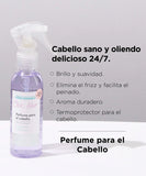 Perfume y protector para el cabello en splash Click Hair