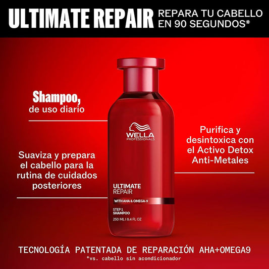 Wella Professional Ultimate Repair Shampoo 250ml