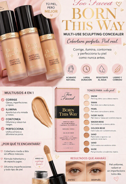 Corrector Too Faced Bornd This Way medium to full 13.5 ml