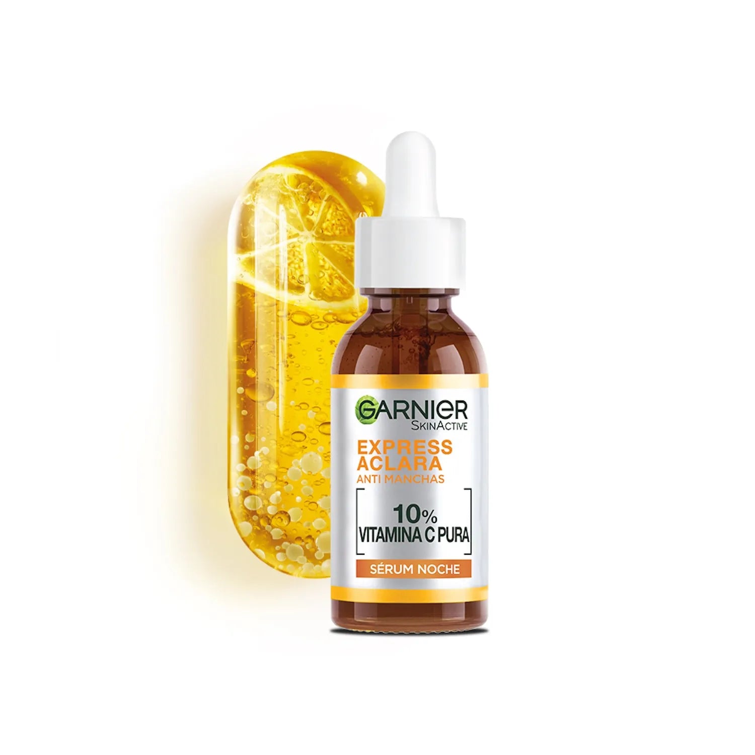 Booster Sérum Noche con 10% Vitamina C Pura Garnier (30 ml)