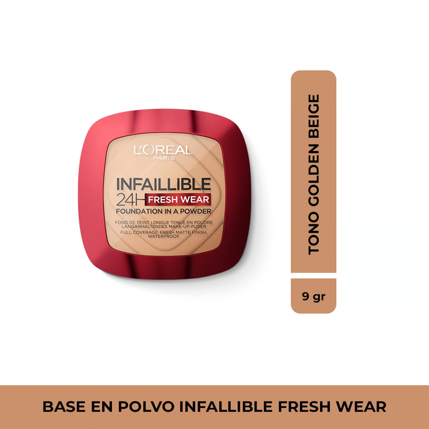 POLVO COMPACTO INFALLIBLE FRESH WEAR LOREAL