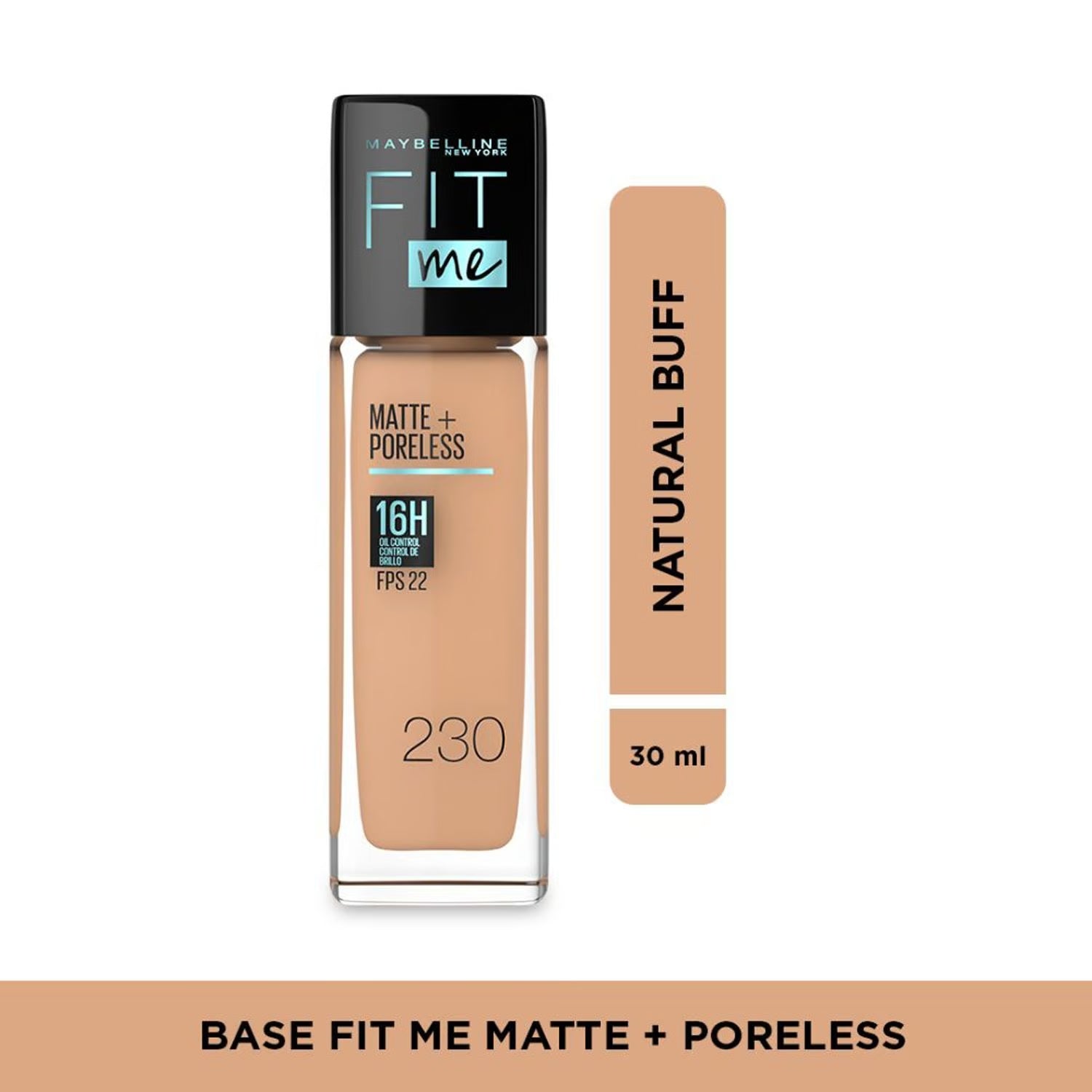 Base Fit Me Matte + Poreless Foundation Maybelline